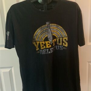 Yeetus Deletus Black XL Tshirt Grunge Distressed Pre-owned